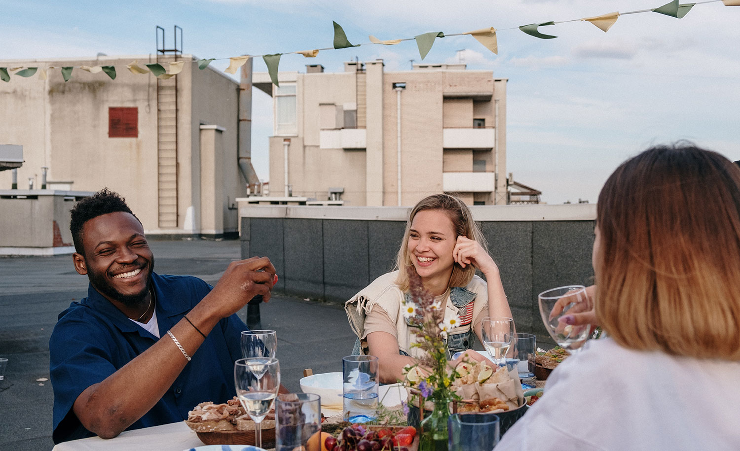 An introvert at a social event