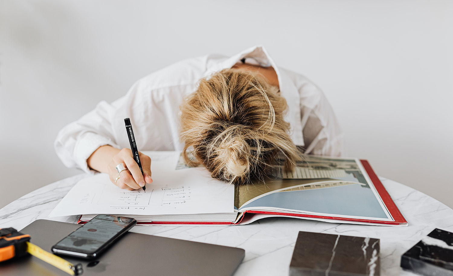 An introvert experiencing burnout