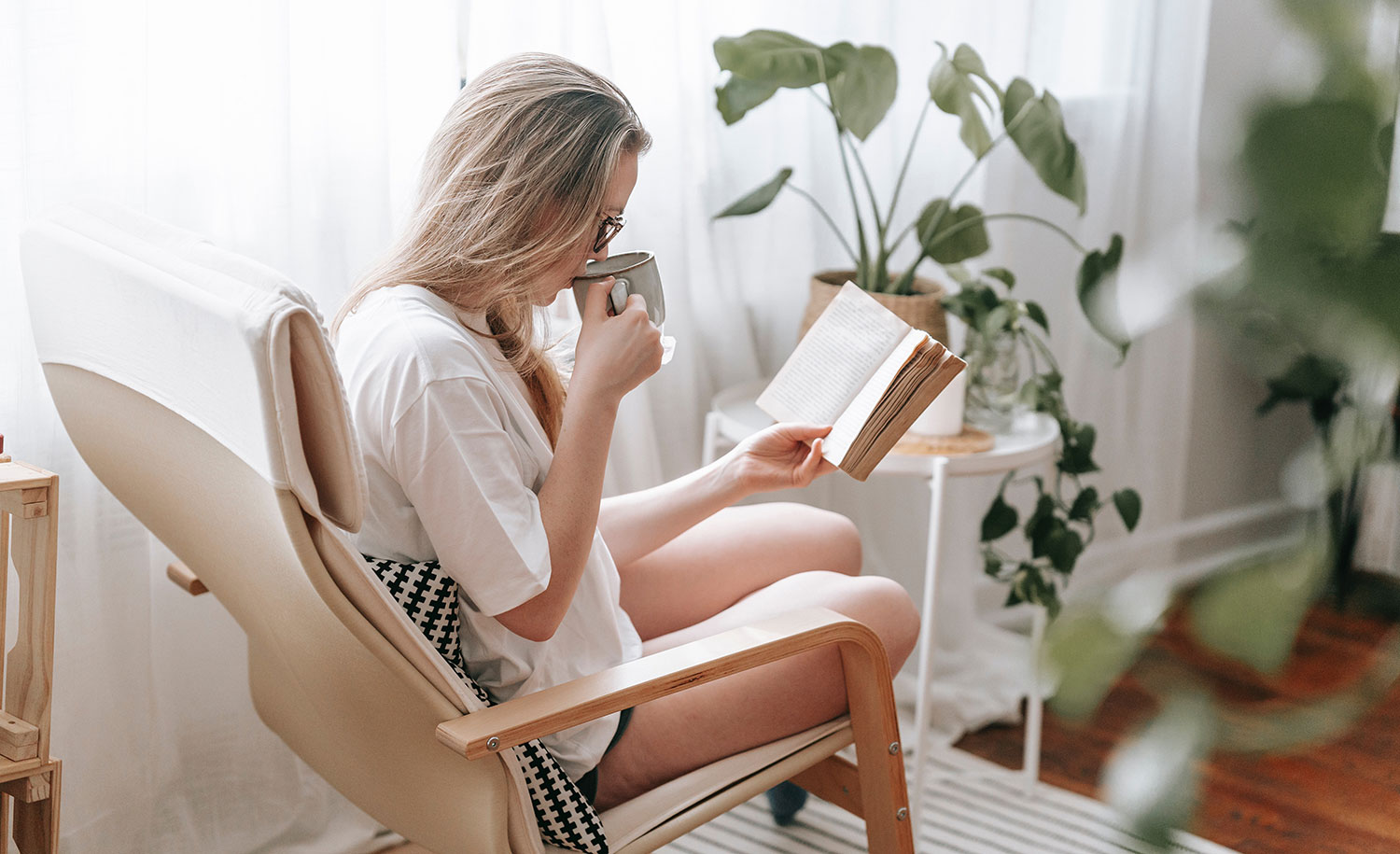 An introvert gives herself what she needs to thrive