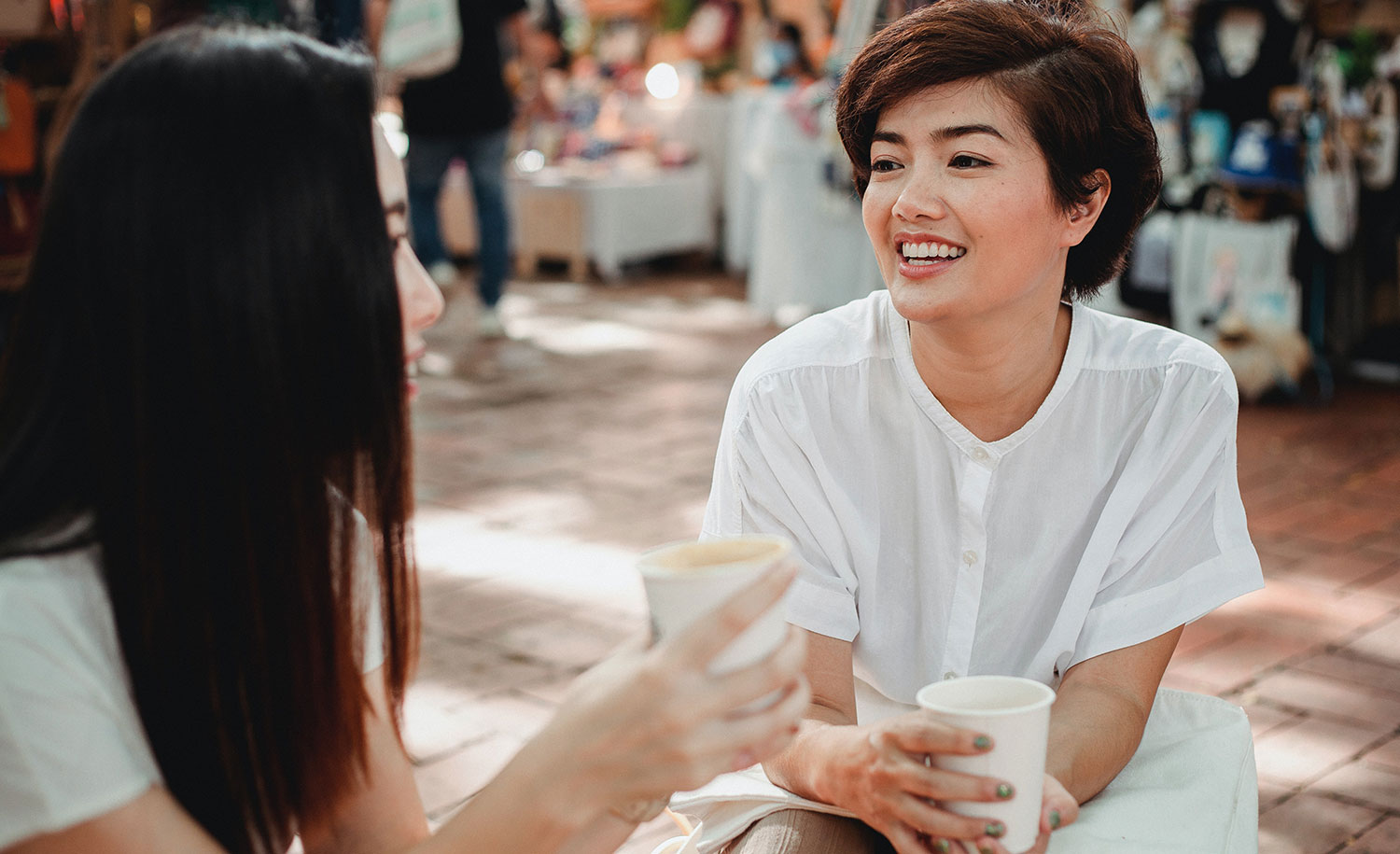 An introvert talks to a friend