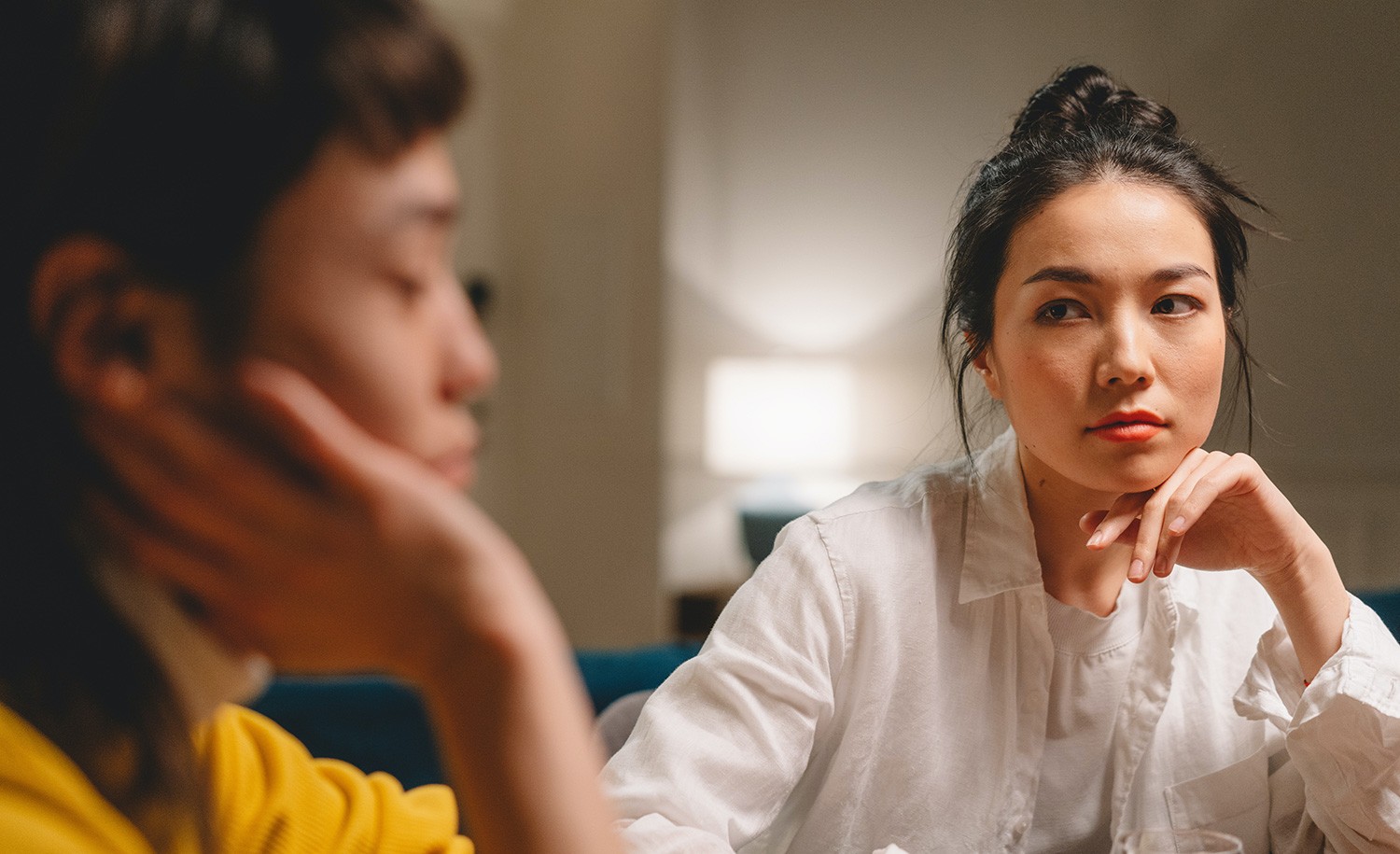 An introvert talks to a friend and seems “rude”