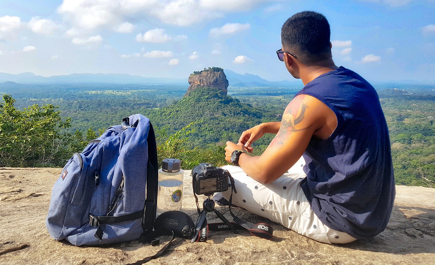 An introvert looks at a mountain