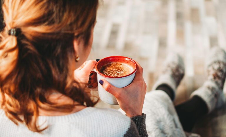 An introvert in her comfort zone