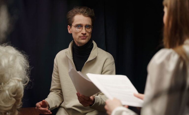 An introvert who is an actor