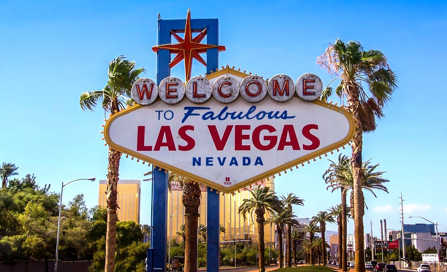 The famous “Welcome to Fabulous Las Vegas” sign