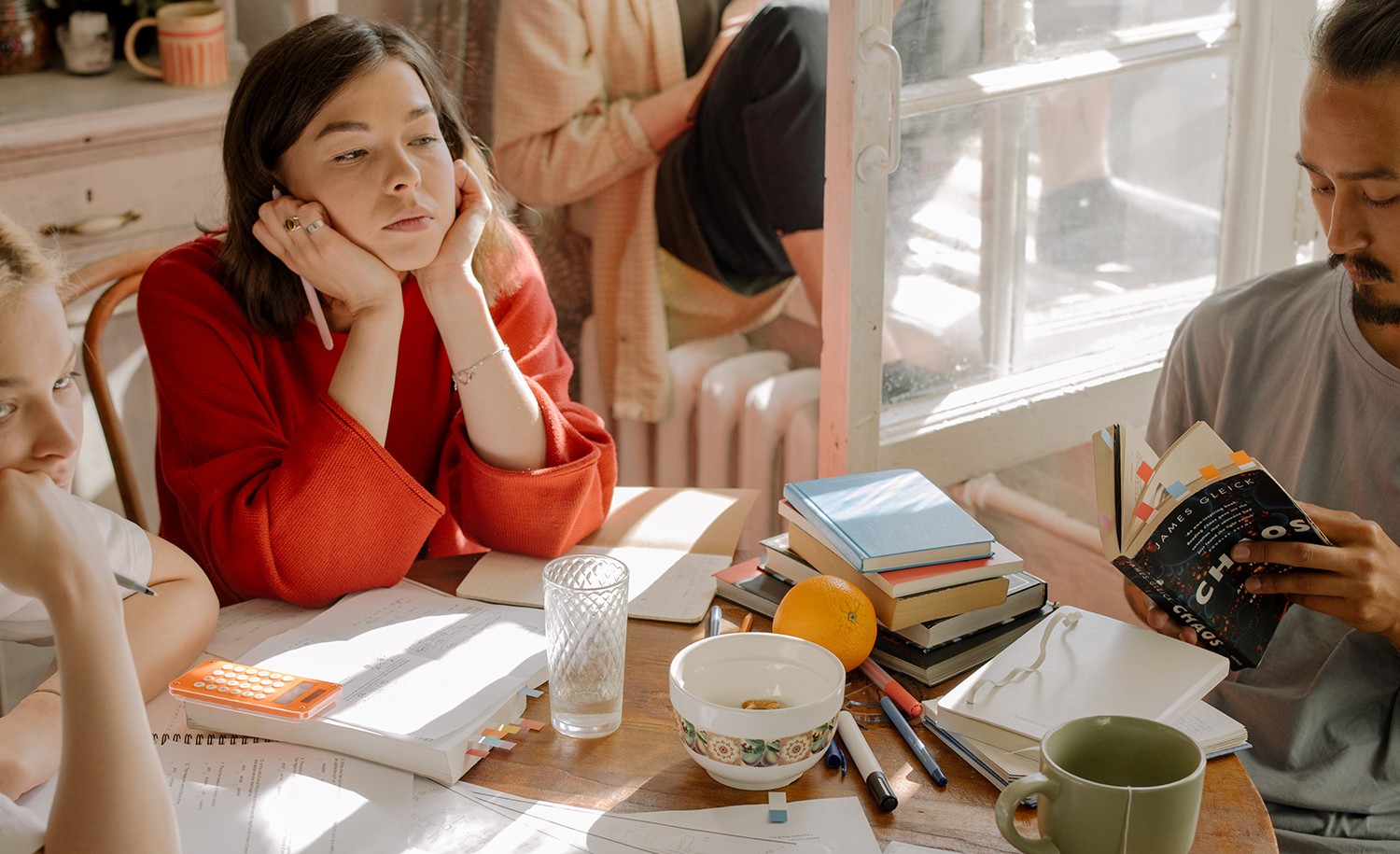 An introvert and her extroverted roommates