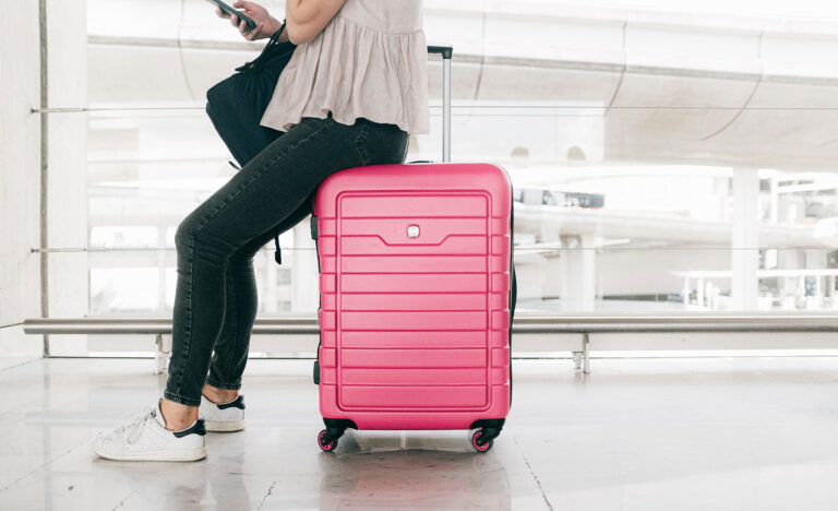 An introvert at the airport