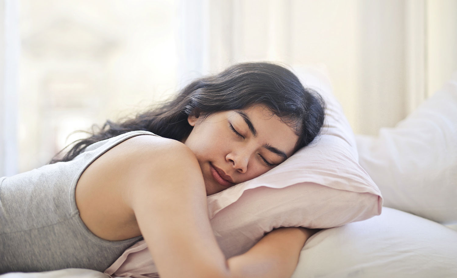 An introvert sleeps