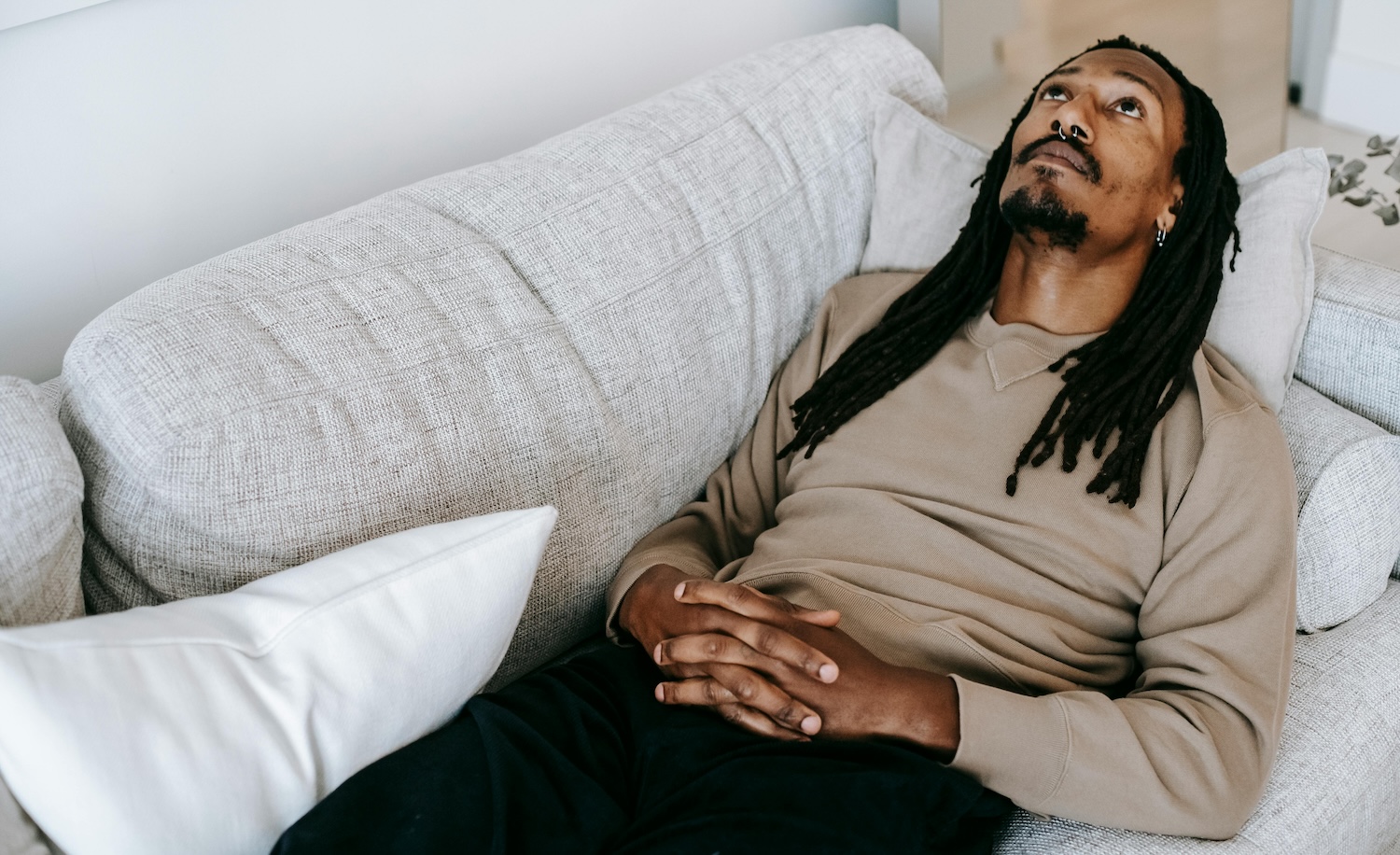 a man has an introvert hangover