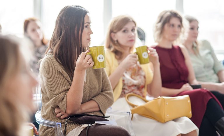 an introvert attends a school PTA meeting