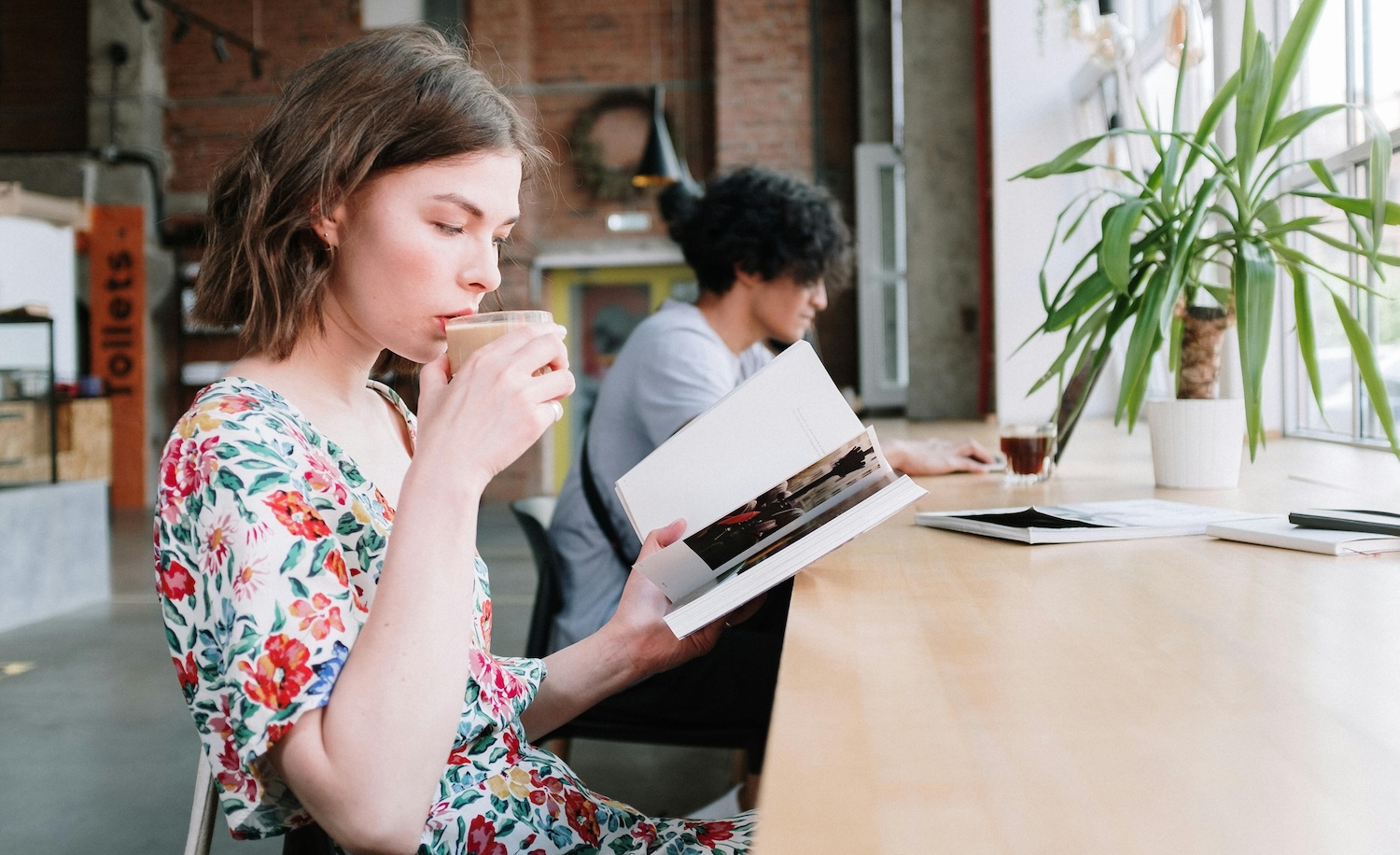 an introvert spends time alone in public