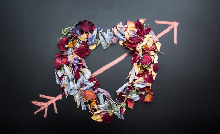 a heart representing a valentine from each introverted Myers-Briggs personality type