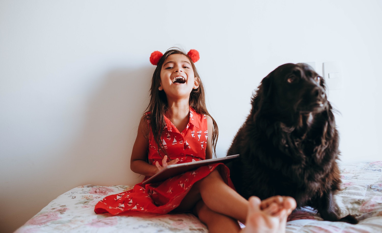 an extroverted child