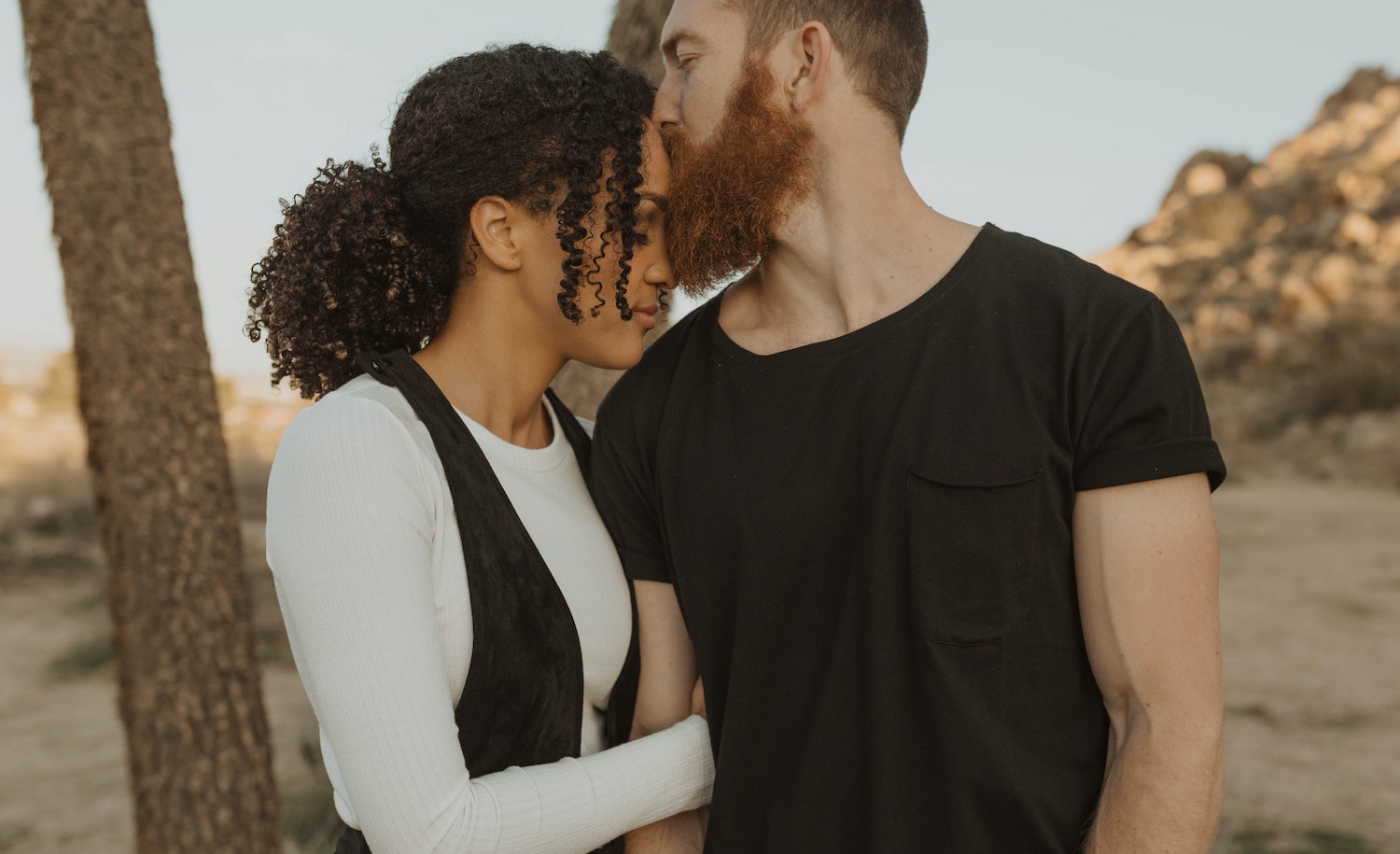 an introvert lives apart from her partner