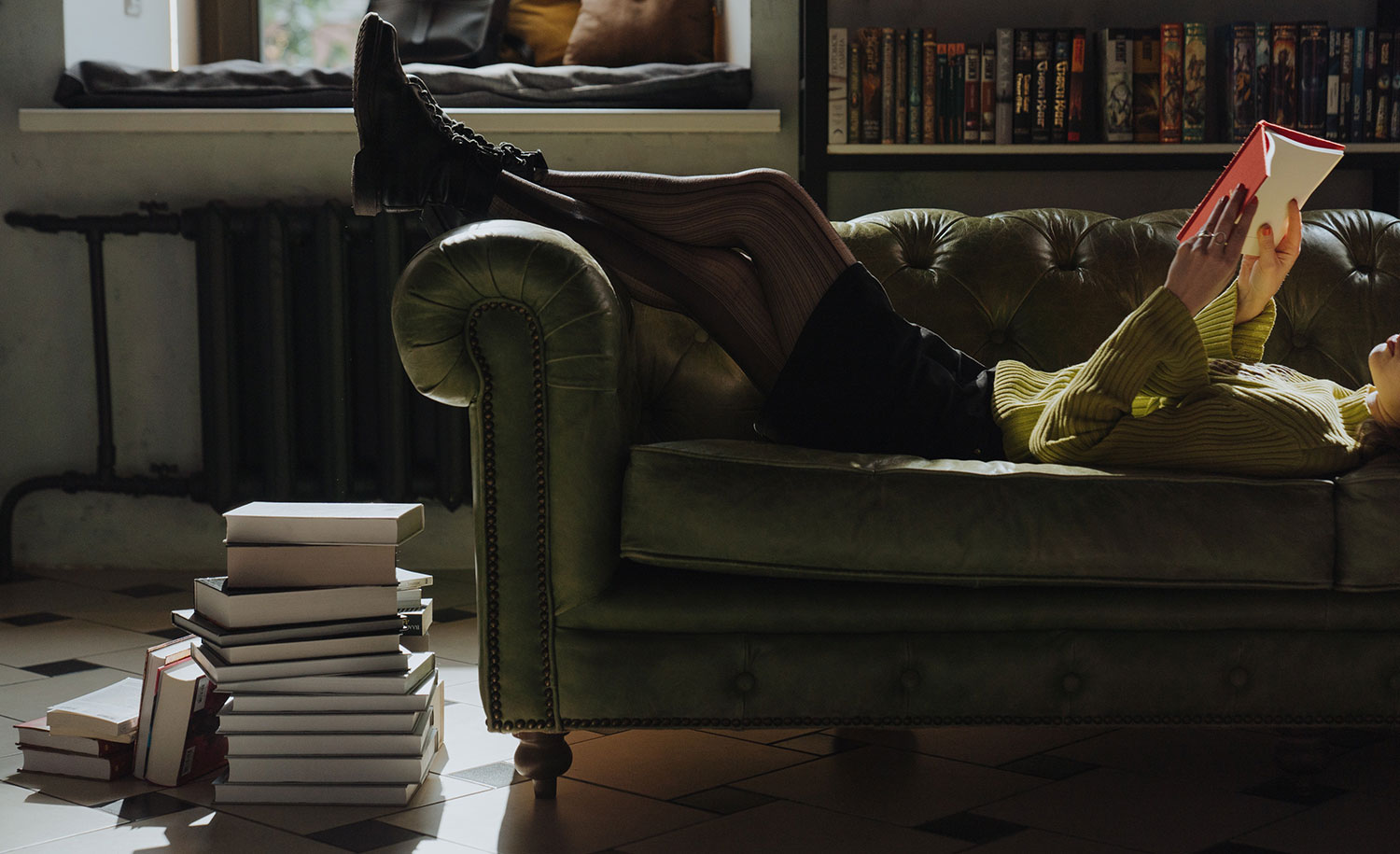 An introvert enjoys some downtime