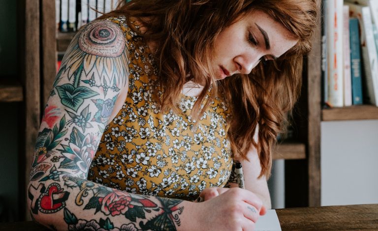 A single INFJ writes a letter.