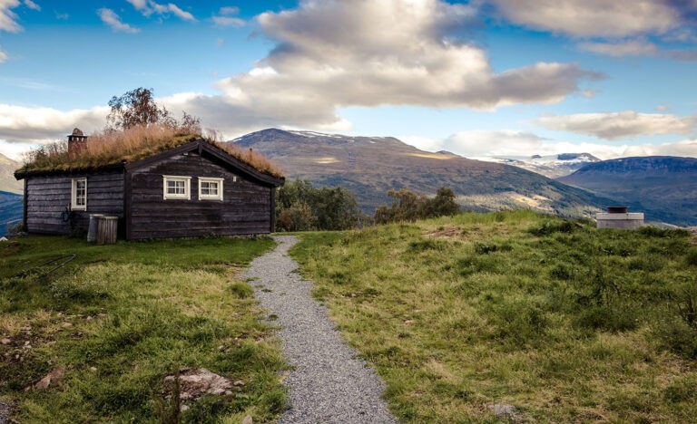 A rural house