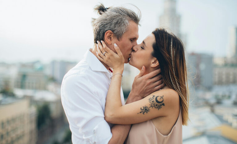 A happy couple