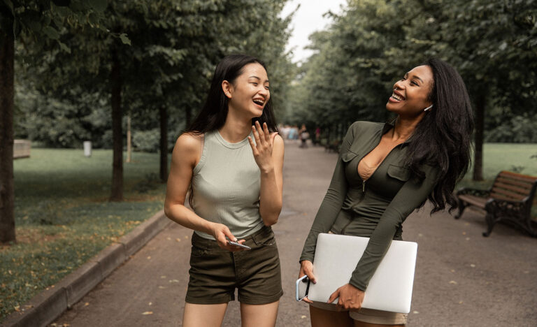 An introvert with a friend