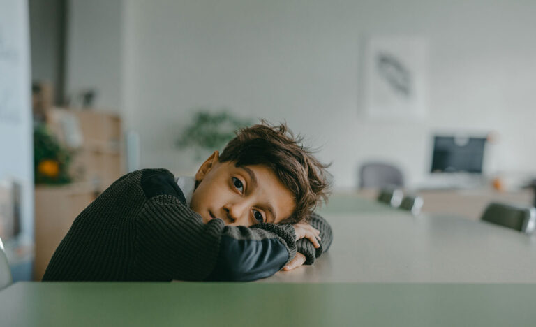 An introvert at school